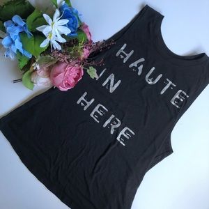 Workout tank, Haute In Here by Freeze Medium